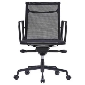 Volt Fabric Mesh Boardroom Chair, Black by Style Ergonomics, a Chairs for sale on Style Sourcebook