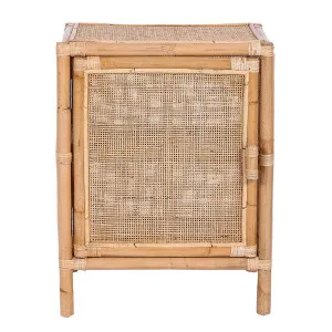 Village Side Table 50cm in Clear Rattan by OzDesignFurniture, a Bedside Tables for sale on Style Sourcebook