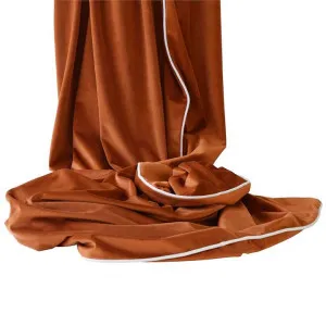 Rodeo Luxury Velvet Throw, 145x250cm, Orange by COJO Home, a Throws for sale on Style Sourcebook