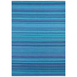 Chatai Rongoli Reversible Outdoor Rug, 150x90cm, Blue by Artisan Decor, a Outdoor Rugs for sale on Style Sourcebook