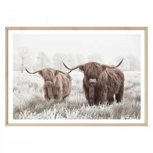 Highland Cow Pair by Boho Art & Styling, a Prints for sale on Style Sourcebook