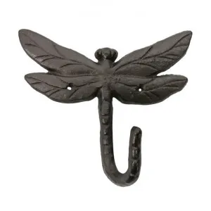 Cast Iron Dragonfly Wall Hook by Mr Gecko, a Wall Shelves & Hooks for sale on Style Sourcebook