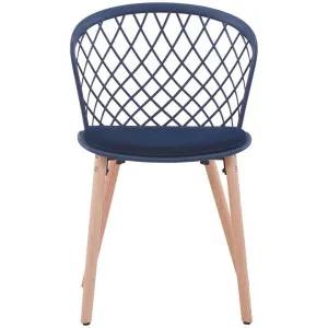 Atalia Side Dining Chair, Blue by Innova Living, a Dining Chairs for sale on Style Sourcebook