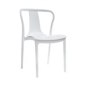 Conrad Indoor / Outdoor Dining Chair, White by Florabelle, a Dining Chairs for sale on Style Sourcebook