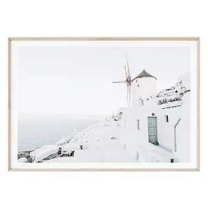 Santorini Windmill by Boho Art & Styling, a Prints for sale on Style Sourcebook