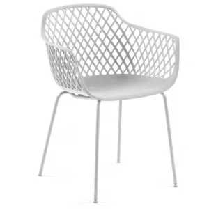 Domo Indoor / Outdoor Dining Armchair, White by El Diseno, a Dining Chairs for sale on Style Sourcebook