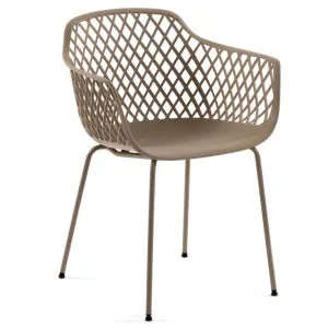 Domo Indoor / Outdoor Dining Armchair, Beige by El Diseno, a Dining Chairs for sale on Style Sourcebook