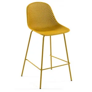 Mercer Indoor / Outdoor Bar Stool, Yellow by El Diseno, a Bar Stools for sale on Style Sourcebook