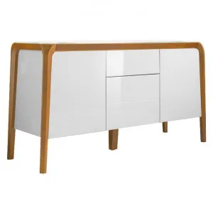 Finland 2 Door 3 Drawer Buffet Table, 135cm by HOMESTAR, a Sideboards, Buffets & Trolleys for sale on Style Sourcebook