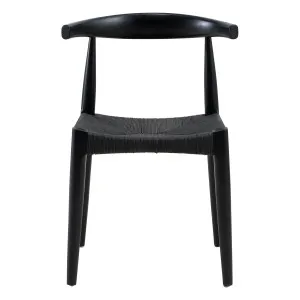 Newport Dining Chair in Black / Black Seat by OzDesignFurniture, a Dining Chairs for sale on Style Sourcebook