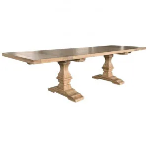Billings Oak Timber Extendable Dining Table, 200-300cm, Natural Oak by Manoir Chene, a Dining Tables for sale on Style Sourcebook
