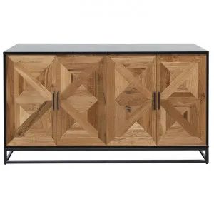 Noakes Timber & Metal 4 Door Sideboard, 159cm by Conception Living, a Sideboards, Buffets & Trolleys for sale on Style Sourcebook