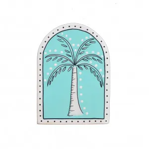 Summer Palm Tree Wall Tile - Tiffany Blue by My Kind of Bliss, a Wall Hangings & Decor for sale on Style Sourcebook