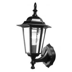 Tilbury IP44 Exterior Wall Lantern, Black by Mercator, a Outdoor Lighting for sale on Style Sourcebook