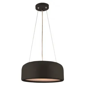Porto Metal Round Pendant Light, Small, Black by Mercator, a Pendant Lighting for sale on Style Sourcebook