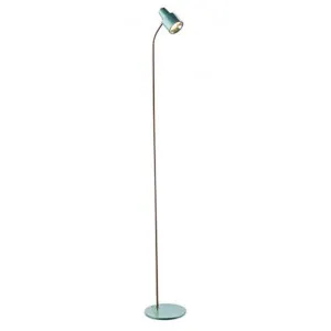 Celeste Metal LED Floor Lamp, Dusted Jade by Mercator, a Floor Lamps for sale on Style Sourcebook
