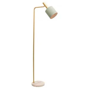 Addison Metal Floor Lamp, Jade / Brass by Mercator, a Floor Lamps for sale on Style Sourcebook