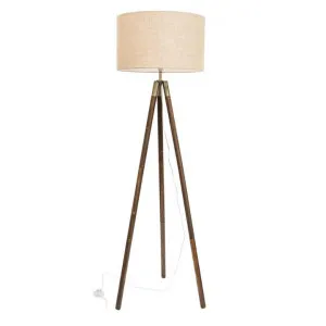 Prince Wooden Tripod Floor Lamp by Mercator, a Floor Lamps for sale on Style Sourcebook