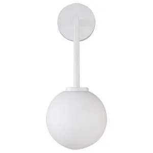 Orb Long Arm Wall Light, Medium, White by Lighting Republic, a Wall Lighting for sale on Style Sourcebook