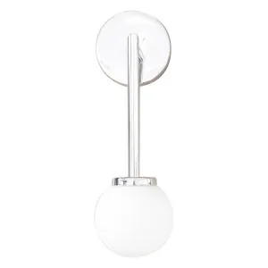 Orb Long Arm Wall Light, Small, Chrome by Lighting Republic, a Wall Lighting for sale on Style Sourcebook