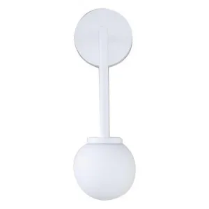 Orb Long Arm Wall Light, Small, White by Lighting Republic, a Wall Lighting for sale on Style Sourcebook