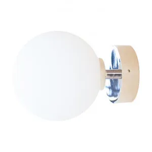 Orb Short Arm Wall Light, Medium, Chrome by Lighting Republic, a Wall Lighting for sale on Style Sourcebook
