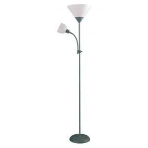 Georgia Metal Mother & Child Floor Lamp, Grey by Lumi Lex, a Floor Lamps for sale on Style Sourcebook