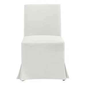 Brighton Fabric Slipcover Dining Chair, White by Cozy Lighting & Living, a Dining Chairs for sale on Style Sourcebook