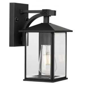 Coby IP44 Exterior Wall Lantern, Small, Black by Telbix, a Outdoor Lighting for sale on Style Sourcebook