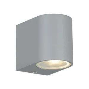 Eos IP54 Outdoor Wall Light, Silver by Telbix, a Outdoor Lighting for sale on Style Sourcebook