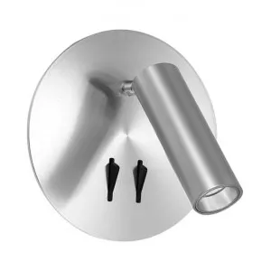 Esra Metal LED Wall Light, Silver by Telbix, a Wall Lighting for sale on Style Sourcebook