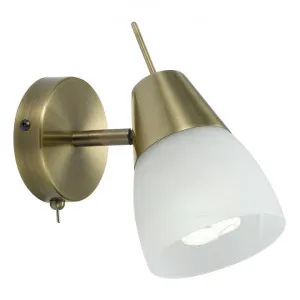 Gibson Wall Light, Antique Brass by Telbix, a Wall Lighting for sale on Style Sourcebook