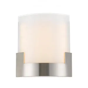 Solita Iron Dimmable Colour Changing LED Wall Light, Small, Nickel by Telbix, a Wall Lighting for sale on Style Sourcebook