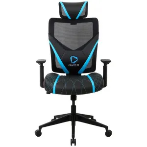 ONEX GE300 Breathable Ergonomic Gaming Chair, Black / Blue by ONEX, a Chairs for sale on Style Sourcebook