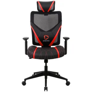 ONEX GE300 Breathable Ergonomic Gaming Chair, Black / Red by ONEX, a Chairs for sale on Style Sourcebook