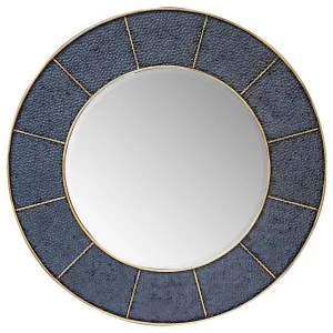 Tarrant Metal Framed Round Wall Mirror, 95cm by Searles, a Mirrors for sale on Style Sourcebook