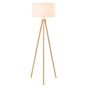 Briar Wooden Tripod Floor Lamp by Mercator, a Floor Lamps for sale on Style Sourcebook