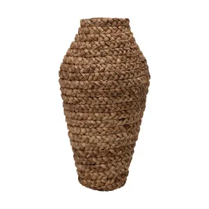 Water Hyacinth Vessel Small 39x72.5cm in Natural by OzDesignFurniture, a Vases & Jars for sale on Style Sourcebook