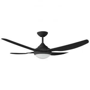 Ventair Royale II Indoor / Outdoor Ceiling Fan with LED Light, 132cm/52", Black by Ventair, a Ceiling Fans for sale on Style Sourcebook