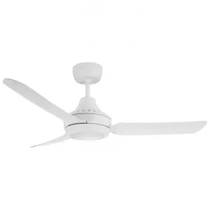 Ventair Stanza Indoor / Outdoor Ceiling Fan with LED Light, 122cm/48", White by Ventair, a Ceiling Fans for sale on Style Sourcebook