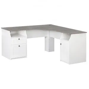 Broweville L-shape Office Desk, 160cm by Hal Furniture, a Desks for sale on Style Sourcebook