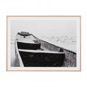 Island Canoe Framed Print in 85 x 114cm by OzDesignFurniture, a Prints for sale on Style Sourcebook