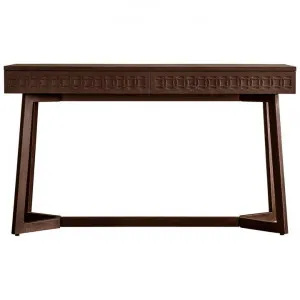 Assisi Retreat Mango Wood 2 Drawer Desk, 130cm by Franklin Higgins, a Desks for sale on Style Sourcebook