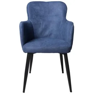 Parker Fabric Dining Armchair, Navy by MY Room, a Dining Chairs for sale on Style Sourcebook