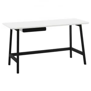 Alexandria Study Desk, 144cm, Black / White by HOMESTAR, a Desks for sale on Style Sourcebook