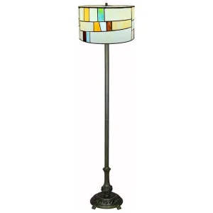 Stanley Tiffany Stained Glass Floor Lamp, Large by Tiffany Light House, a Floor Lamps for sale on Style Sourcebook