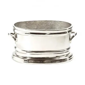 Thron Metal Oval Wine Tub, Small, Nickel by Florabelle, a Barware for sale on Style Sourcebook