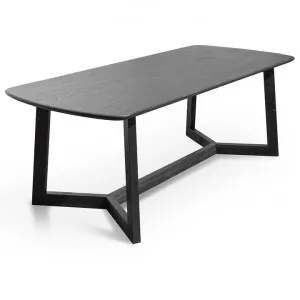 Christine Elm Timber Dining Table, 220cm, Black by Conception Living, a Dining Tables for sale on Style Sourcebook