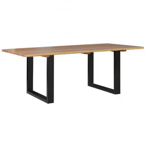 Milot Marri Timber & Steel Dining Table, 240cm by Manor Pacific, a Dining Tables for sale on Style Sourcebook