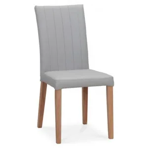 Rue Leather Dining Chair, Pewter by Manor Pacific, a Dining Chairs for sale on Style Sourcebook